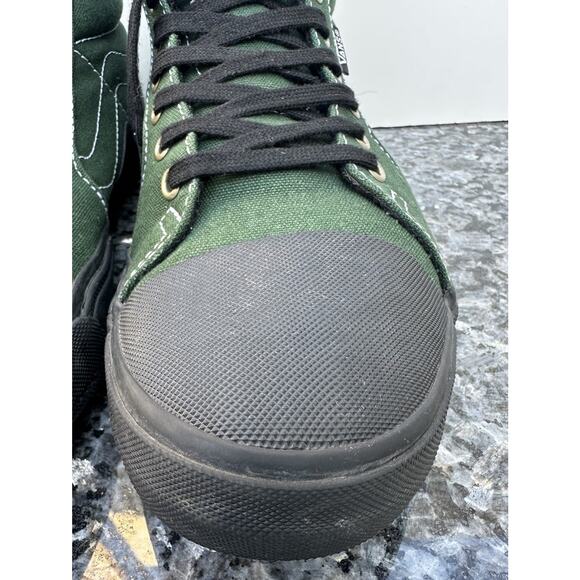 Vans Dakota Roche 238 BMX Sk8-Hi Tops Size Mens 11 Green Canvas Casual Sneaker main image 11